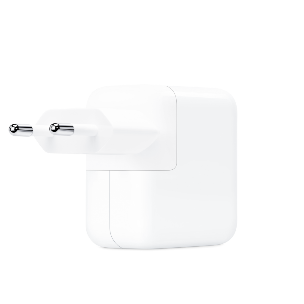 Adaptateur secteur Apple USB-C 30 W avec prise européenne à deux broches rondes