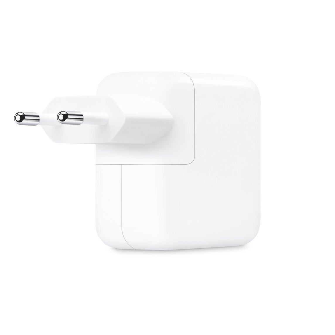 Adaptateur Apple 35 W à deux ports USB-C avec prise européenne à deux broches rondes