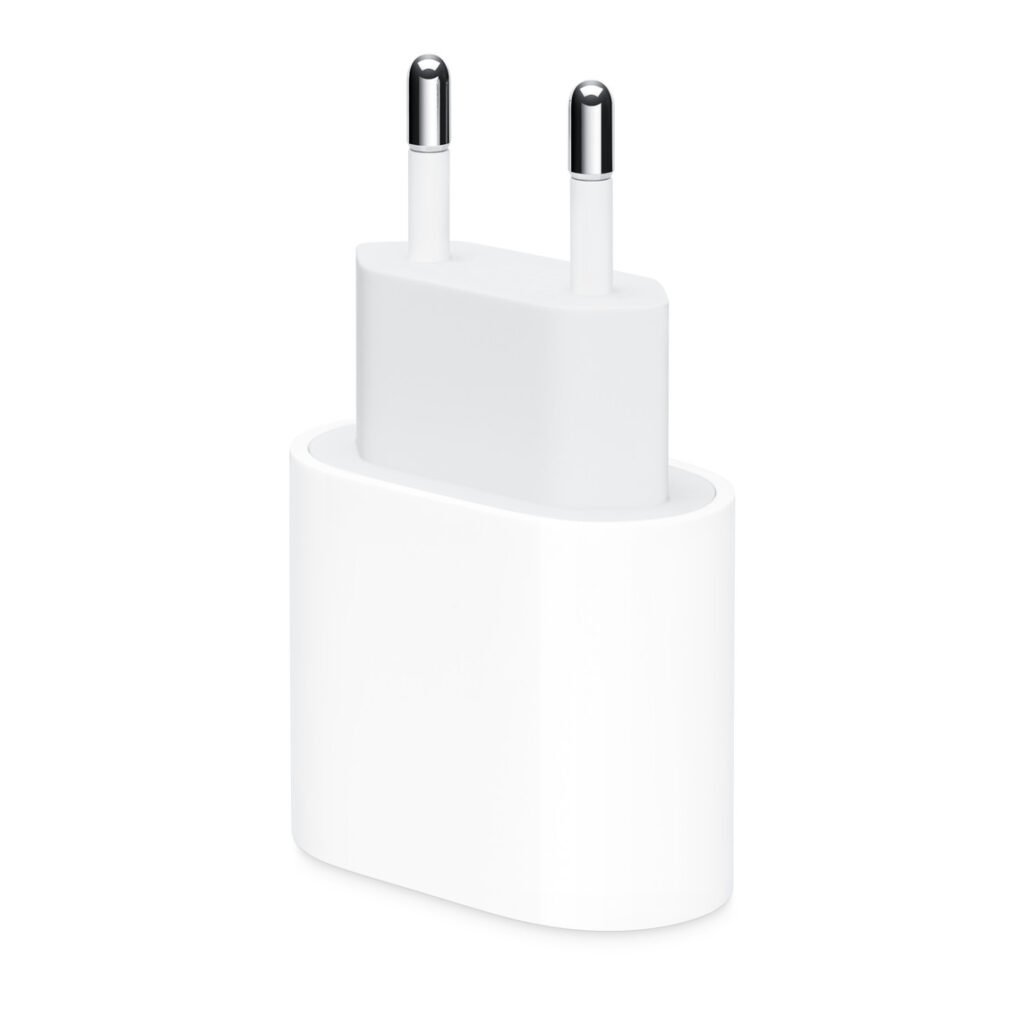 Adaptateur secteur Apple USB-C 20 W blanc, prise européenne